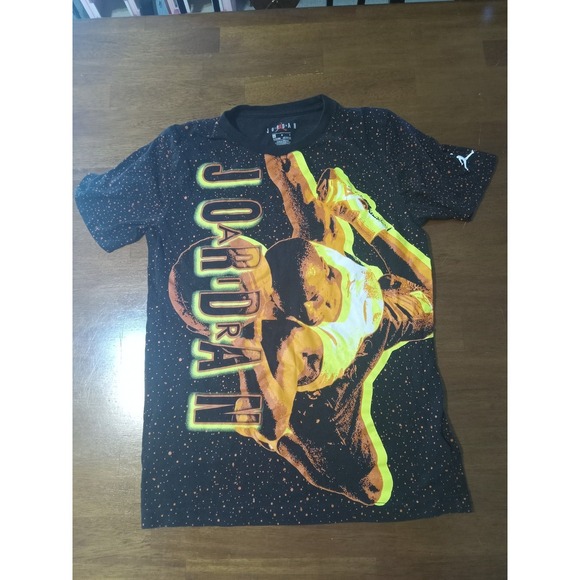Jordan Other - Jordan Boys Graphic T-Shirt Size‎ Large Black  Jumpman Cotton Tee